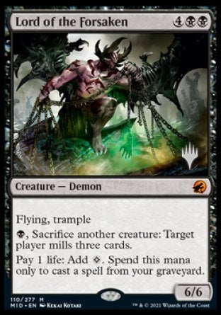 Lord of the Forsaken (Promo Pack) [Innistrad: Midnight Hunt Promos] | Exor Games Summserside