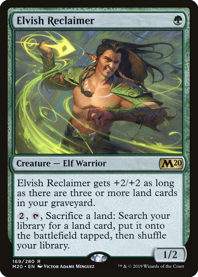 Elvish Reclaimer [Core Set 2020] | Exor Games Summserside