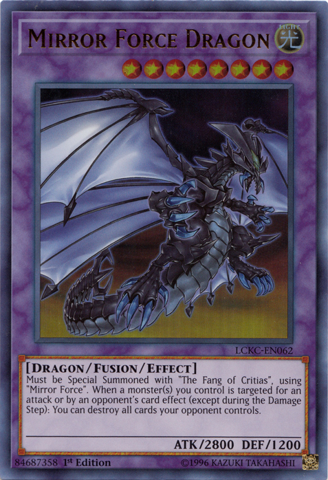 Mirror Force Dragon [LCKC-EN062] Ultra Rare | Exor Games Summserside