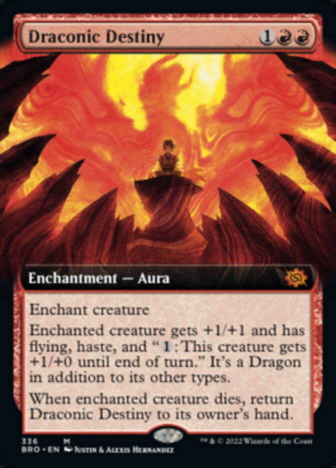 Draconic Destiny (Extended Art) [The Brothers' War] | Exor Games Summserside