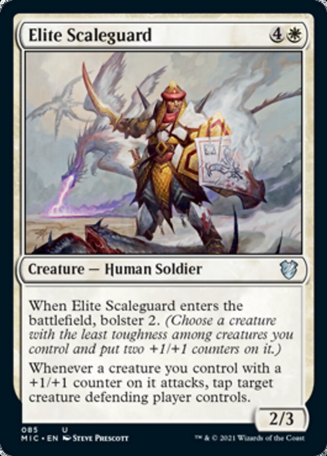 Elite Scaleguard [Innistrad: Midnight Hunt Commander] | Exor Games Summserside