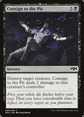 Consign to the Pit [Ravnica Allegiance] | Exor Games Summserside