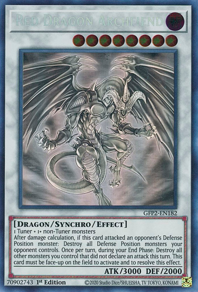 Red Dragon Archfiend [GFP2-EN182] Ghost Rare | Exor Games Summserside