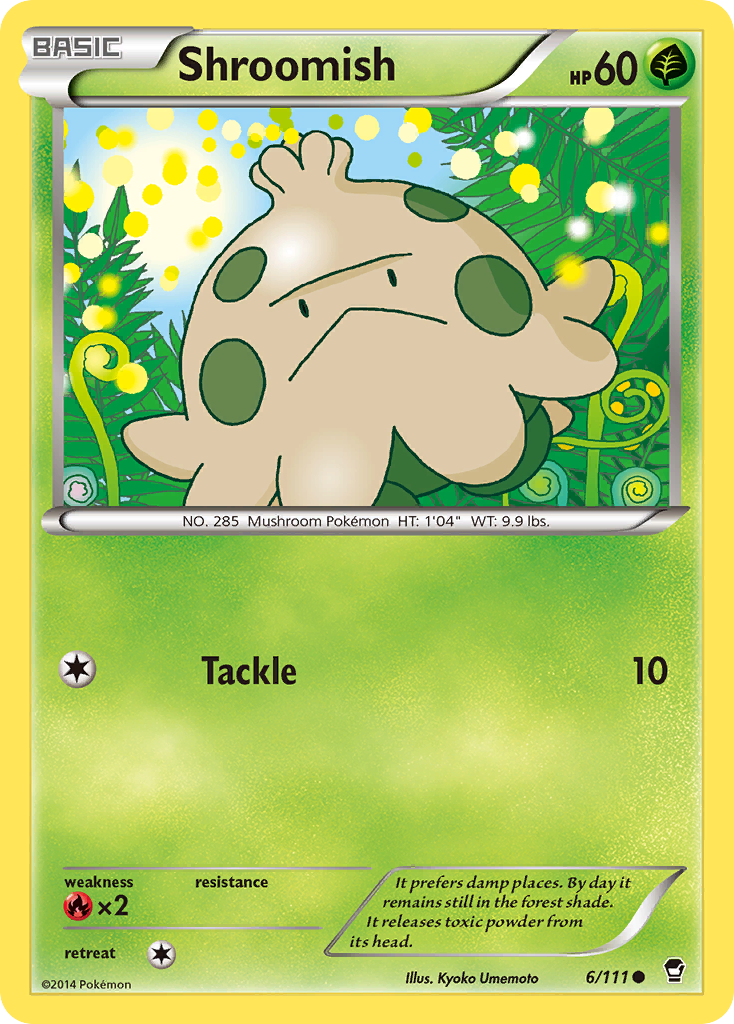 Shroomish (6/111) [XY: Furious Fists] | Exor Games Summserside