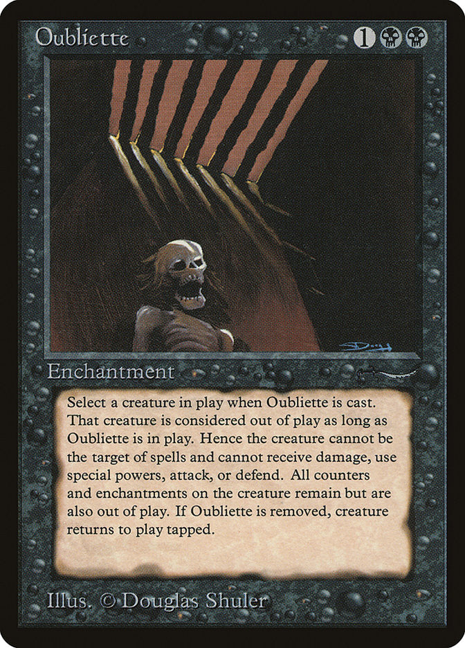 Oubliette (Light Mana Cost) [Arabian Nights] | Exor Games Summserside
