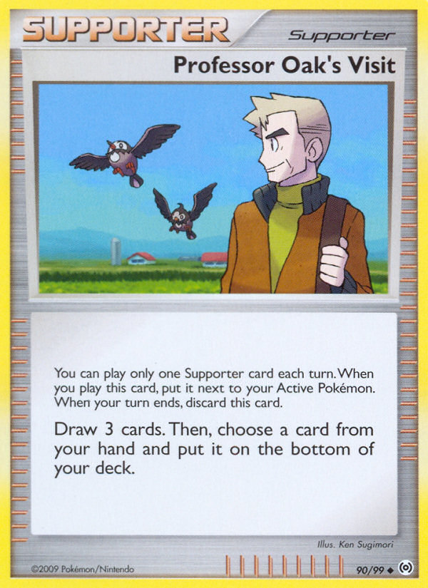 Professor Oak's Visit (90/99) [Platinum: Arceus] | Exor Games Summserside