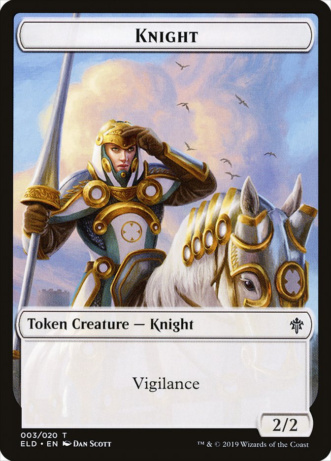 Knight [Throne of Eldraine Tokens] | Exor Games Summserside