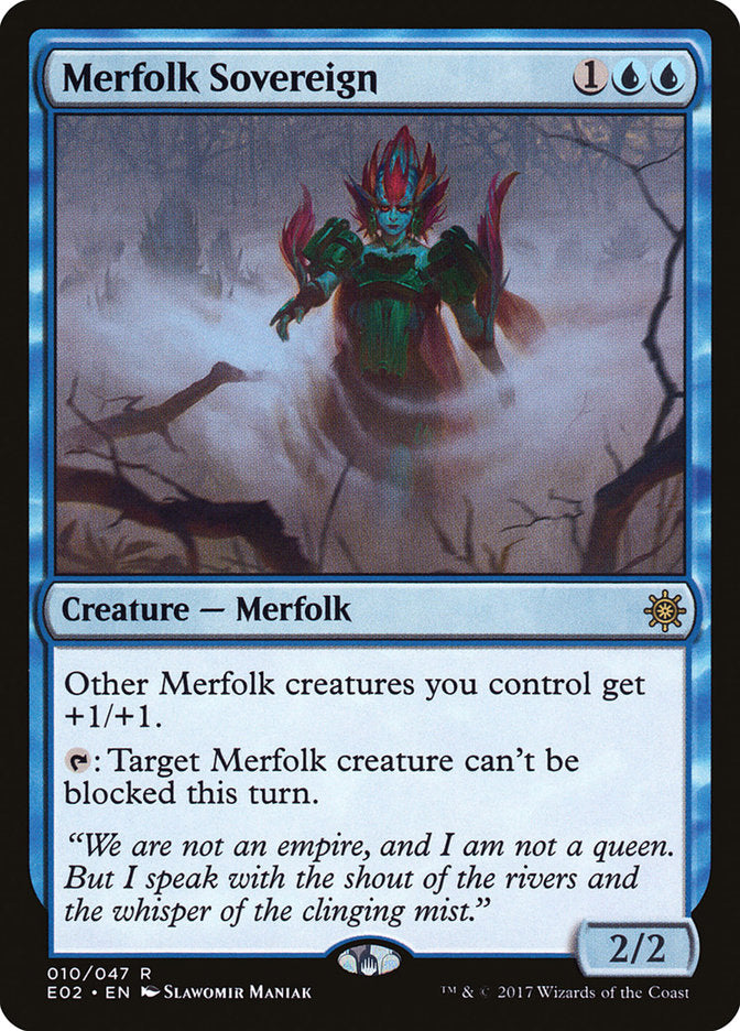 Merfolk Sovereign [Explorers of Ixalan] | Exor Games Summserside