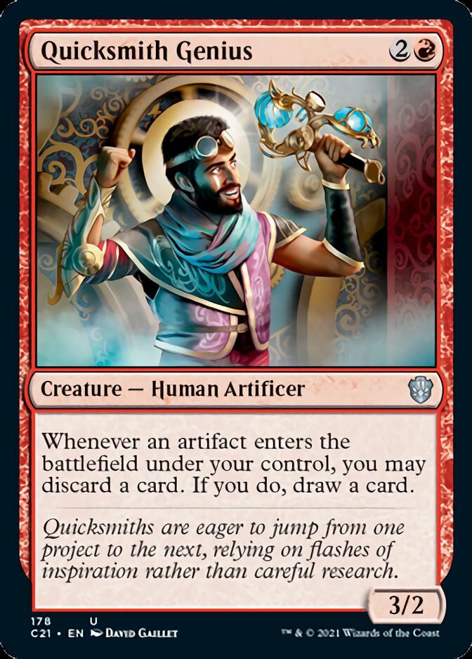 Quicksmith Genius [Commander 2021] | Exor Games Summserside