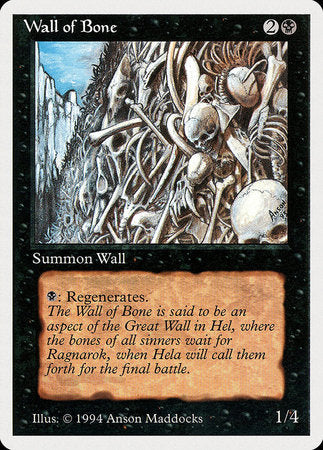 Wall of Bone [Summer Magic / Edgar] | Exor Games Summserside