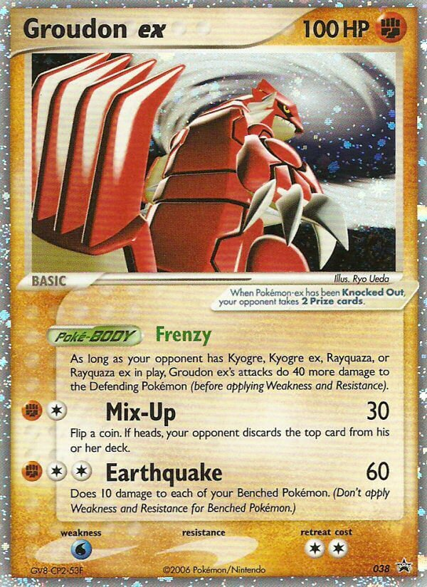 Groudon ex (038) [Nintendo: Black Star Promos] | Exor Games Summserside