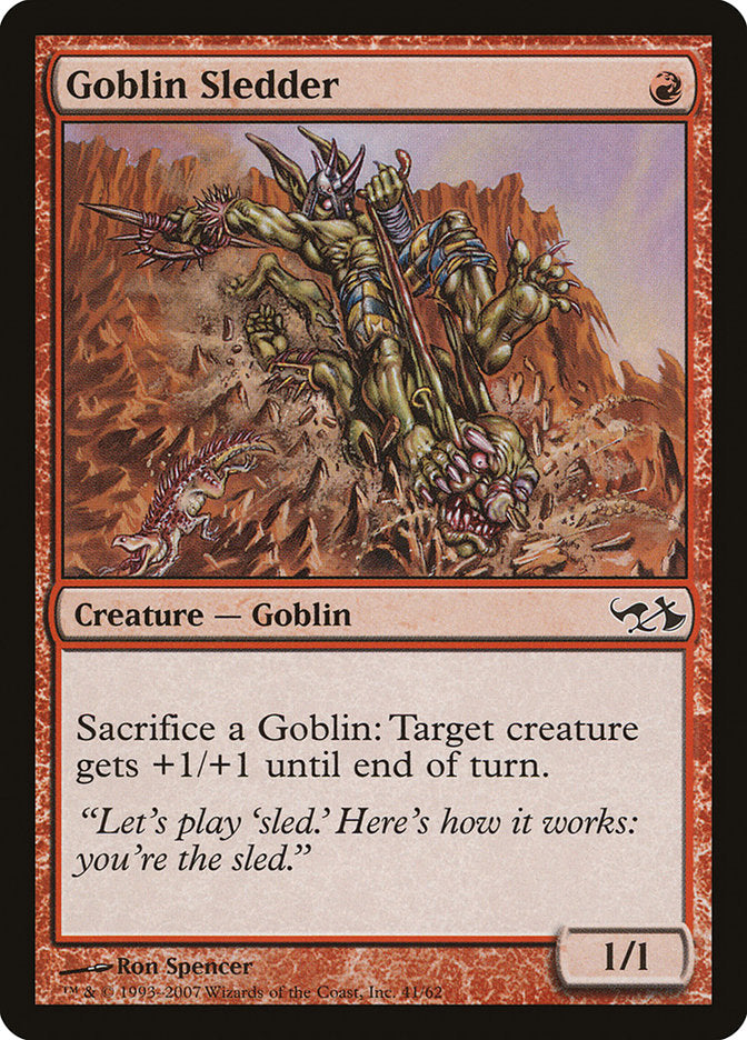 Goblin Sledder [Duel Decks: Elves vs. Goblins] | Exor Games Summserside