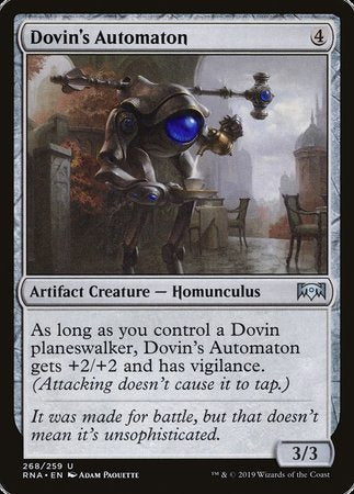 Dovin's Automaton [Ravnica Allegiance] | Exor Games Summserside