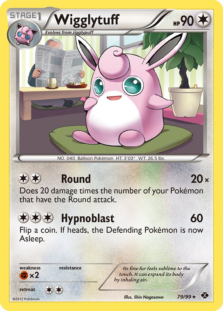 Wigglytuff (79/99) (Cosmos Holo) (Blister Exclusive) [Black & White: Next Destinies] | Exor Games Summserside