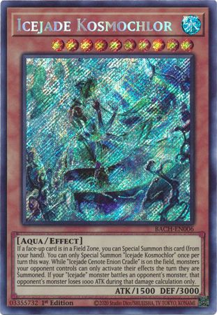 Icejade Kosmochlor [BACH-EN006] Secret Rare | Exor Games Summserside