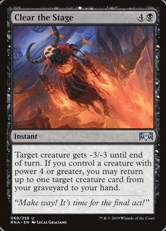 Clear the Stage [Ravnica Allegiance] | Exor Games Summserside