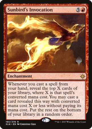 Sunbird's Invocation [Ixalan Promos] | Exor Games Summserside