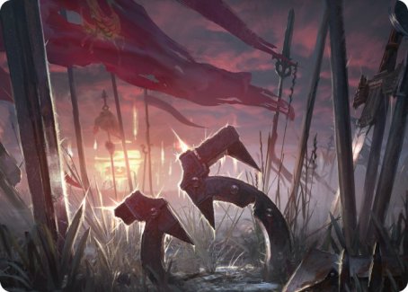 Field of Ruin Art Card [Innistrad: Midnight Hunt Art Series] | Exor Games Summserside