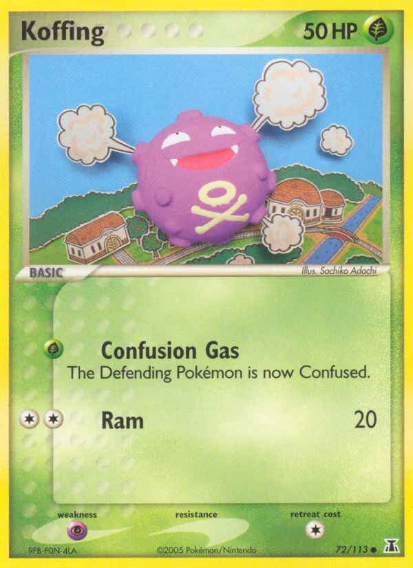 Koffing (72/113) [EX: Delta Species] | Exor Games Summserside