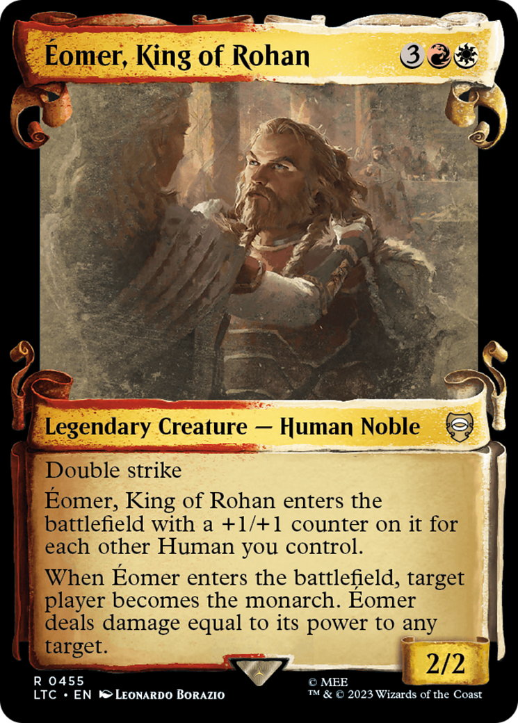 Eomer, King of Rohan [The Lord of the Rings: Tales of Middle-Earth Commander Showcase Scrolls] | Exor Games Summserside