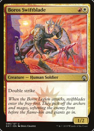 Boros Swiftblade [GRN Guild Kit] | Exor Games Summserside