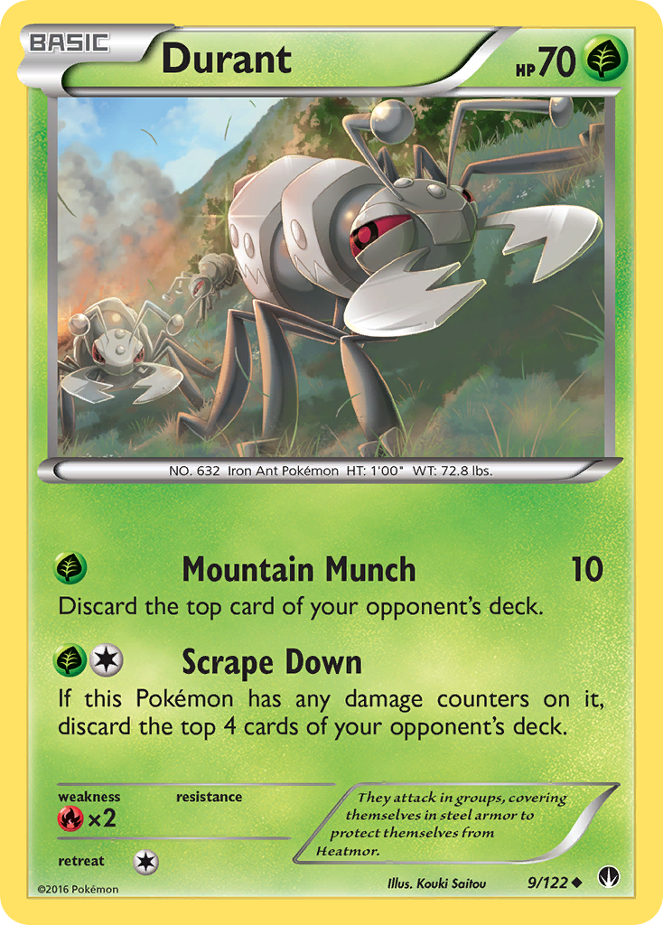 Durant (9/122) [XY: BREAKpoint] | Exor Games Summserside