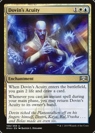 Dovin's Acuity [Ravnica Allegiance] | Exor Games Summserside