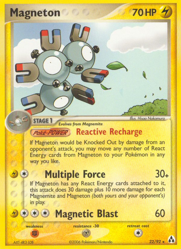 Magneton (22/92) [EX: Legend Maker] | Exor Games Summserside