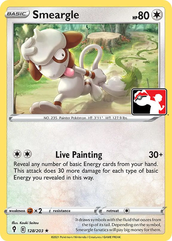 Smeargle (128/203) [Prize Pack Series One] | Exor Games Summserside