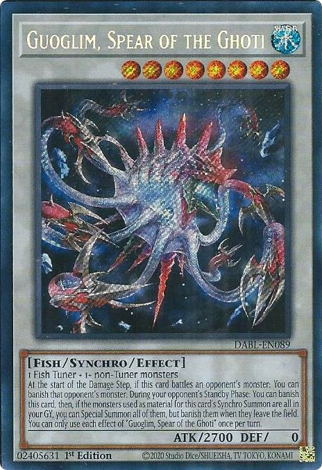Guoglim, Spear of the Ghoti [DABL-EN089] Secret Rare | Exor Games Summserside