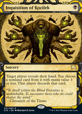 Inquisition of Kozilek (Etched Foil) [Strixhaven Mystical Archive] | Exor Games Summserside