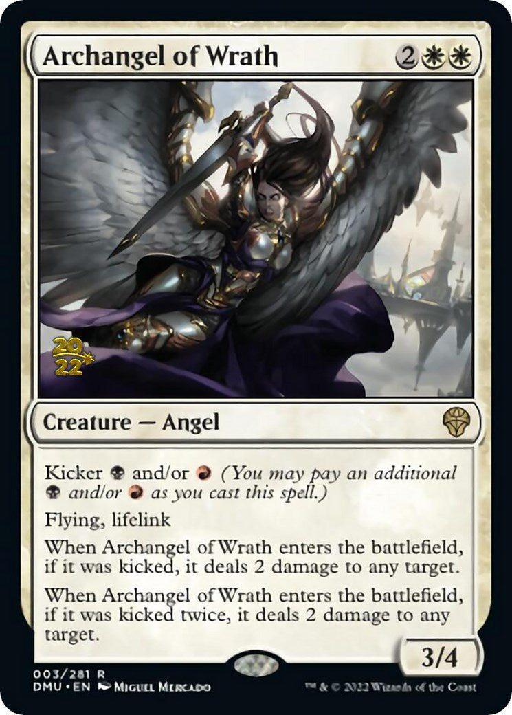 Archangel of Wrath [Dominaria United Prerelease Promos] | Exor Games Summserside