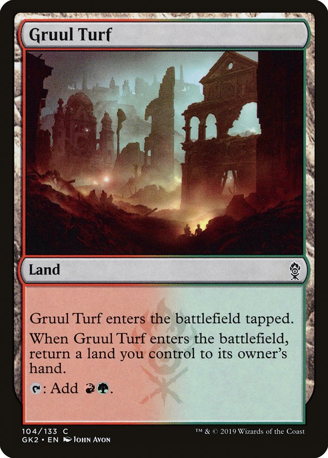 Gruul Turf [Ravnica Allegiance Guild Kit] | Exor Games Summserside