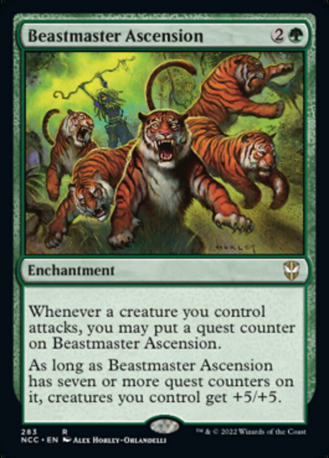 Beastmaster Ascension [Streets of New Capenna Commander] | Exor Games Summserside