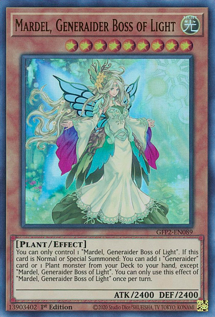 Mardel, Generaider Boss of Light [GFP2-EN089] Ultra Rare | Exor Games Summserside