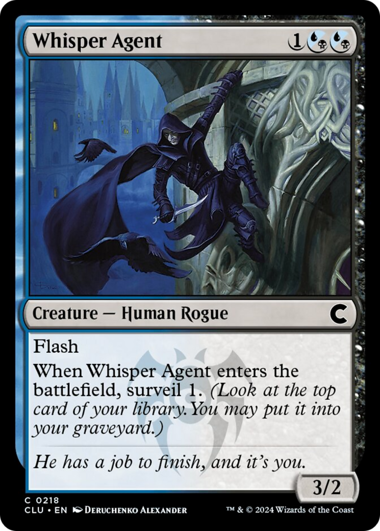 Whisper Agent [Ravnica: Clue Edition] | Exor Games Summserside