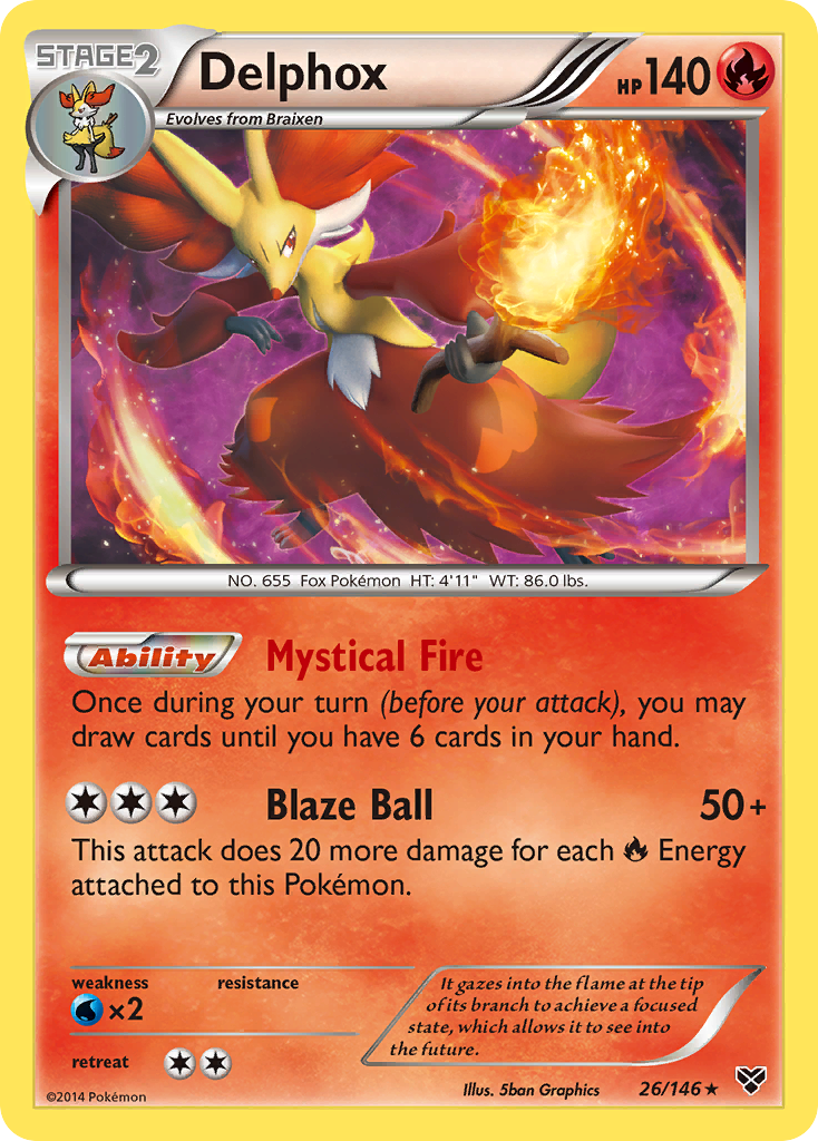 Delphox (26/146) [XY: Base Set] | Exor Games Summserside