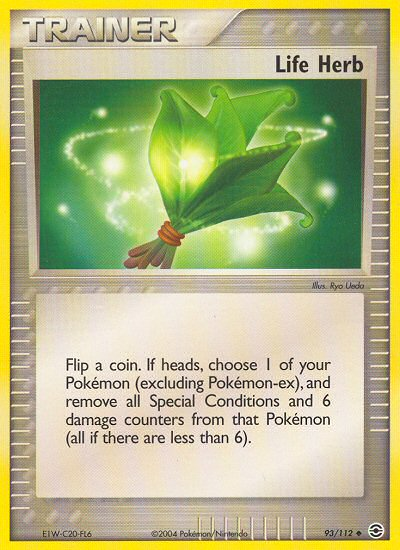 Life Herb (93/112) [EX: FireRed & LeafGreen] | Exor Games Summserside