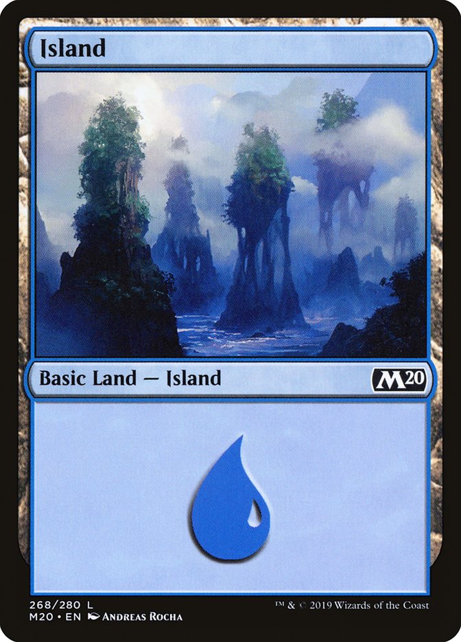 Island (#268) [Core Set 2020] | Exor Games Summserside