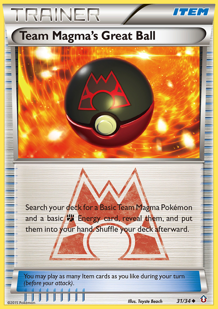 Team Magma's Great Ball (31/34) [XY: Double Crisis] | Exor Games Summserside