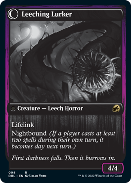 Curse of Leeches // Leeching Lurker [Innistrad: Double Feature] | Exor Games Summserside