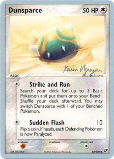 Dunsparce (60/100) (Team Rushdown - Kevin Nguyen) [World Championships 2004] | Exor Games Summserside