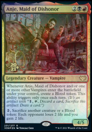 Anje, Maid of Dishonor [Innistrad: Crimson Vow Prerelease Promos] | Exor Games Summserside