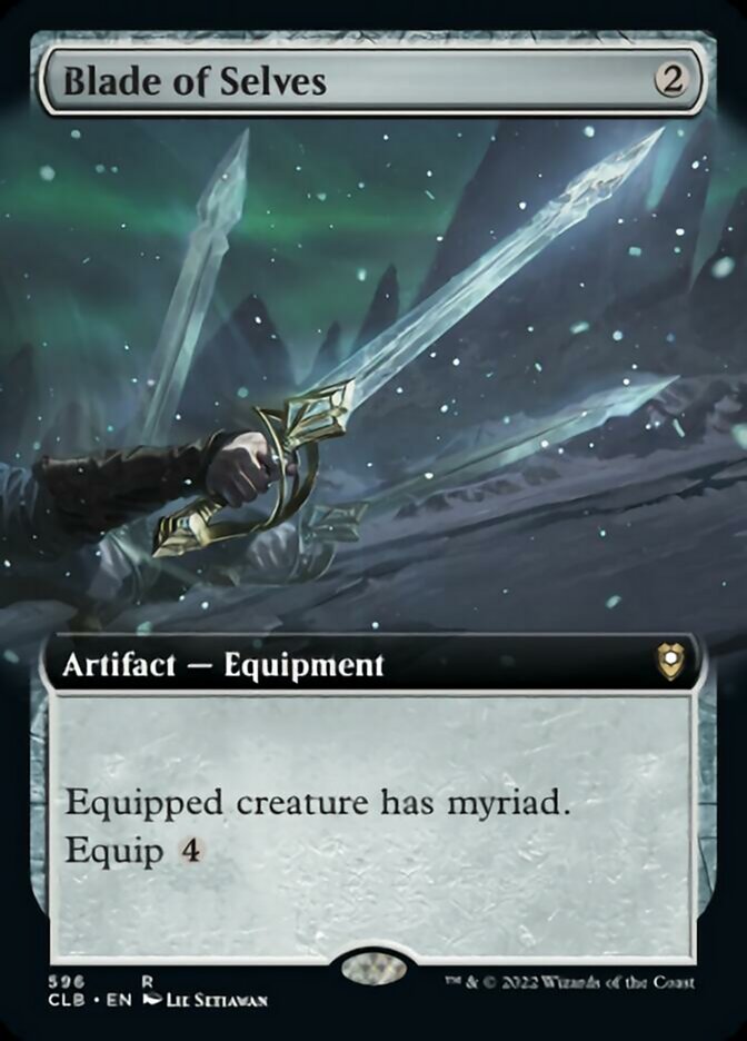 Blade of Selves (Extended Art) [Commander Legends: Battle for Baldur's Gate] | Exor Games Summserside
