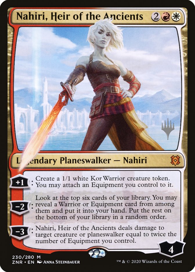 Nahiri, Heir of the Ancients (Promo Pack) [Zendikar Rising Promos] | Exor Games Summserside