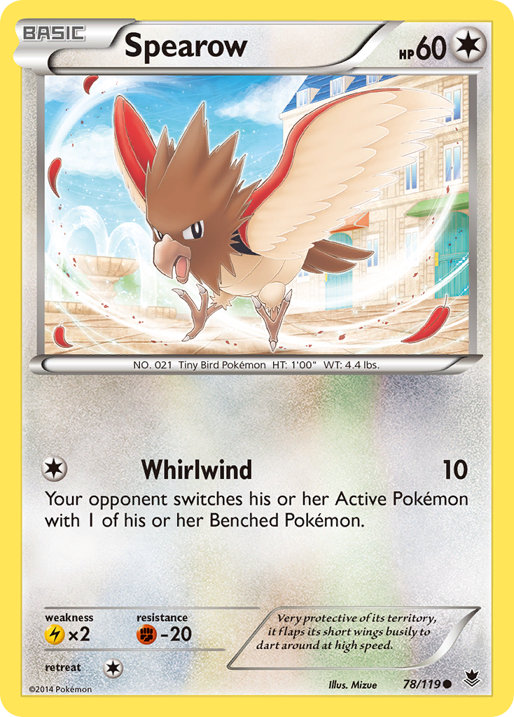 Spearow (78/119) [XY: Phantom Forces] | Exor Games Summserside