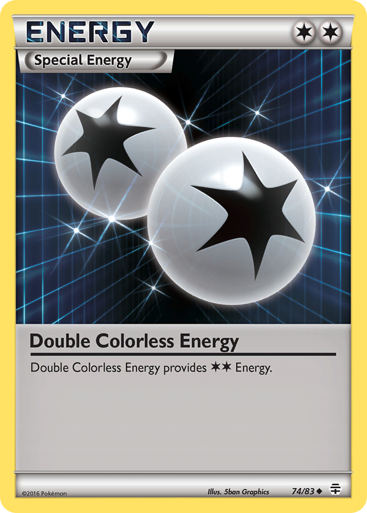 Double Colorless Energy (74/83) [XY: Generations] | Exor Games Summserside