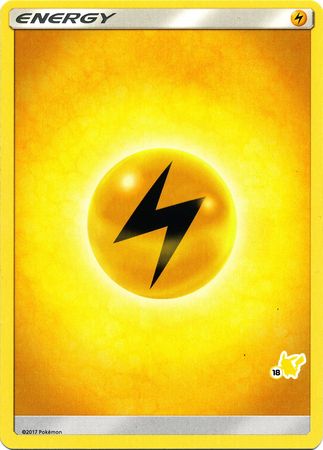 Lightning Energy (Pikachu Stamp #18) [Battle Academy 2020] | Exor Games Summserside