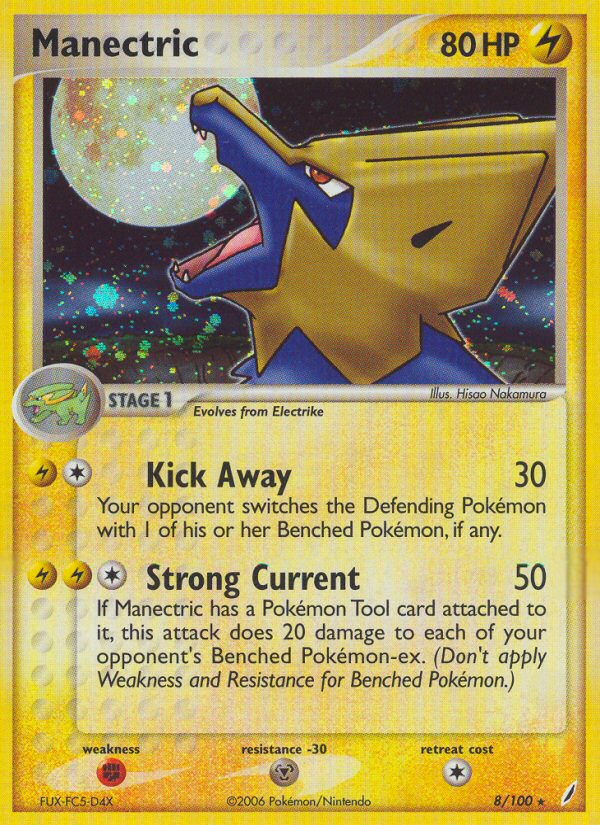 Manectric (8/100) [EX: Crystal Guardians] | Exor Games Summserside