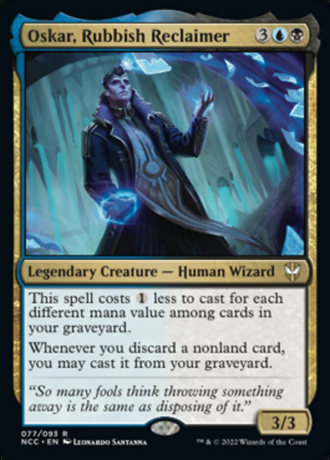 Oskar, Rubbish Reclaimer [Streets of New Capenna Commander] | Exor Games Summserside